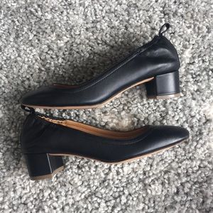 Jcrew leather ballet heel